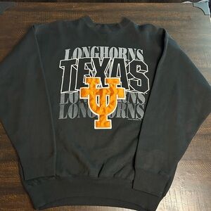 Vintage Texas Longhorns Black Sweater